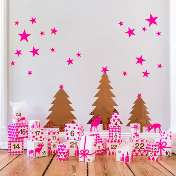 25 Creative Advent Calendars | Bright pink inspiration by DaWanda