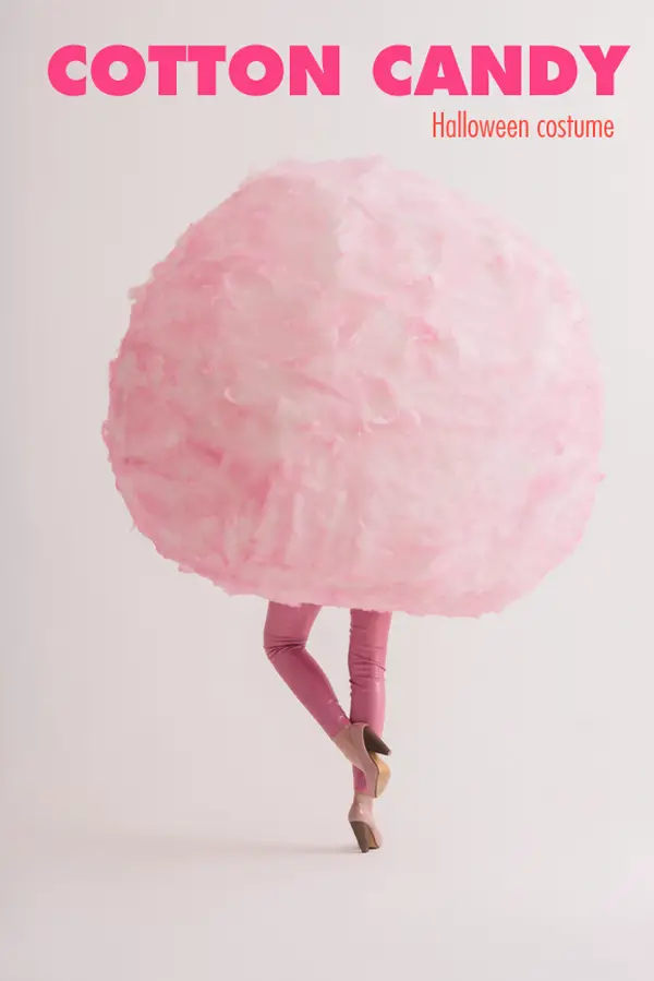 Cotton Candy Halloween costume • A Subtle Revelry
