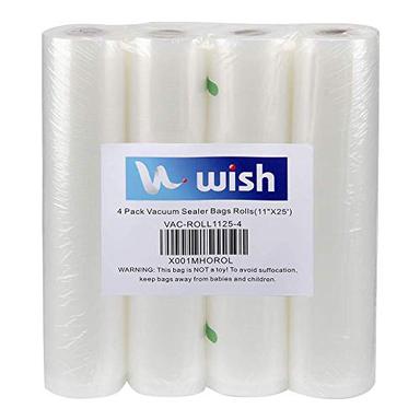 Avid Armor® 8 x 25' Vacuum Sealer Bag Rolls - 4 Count