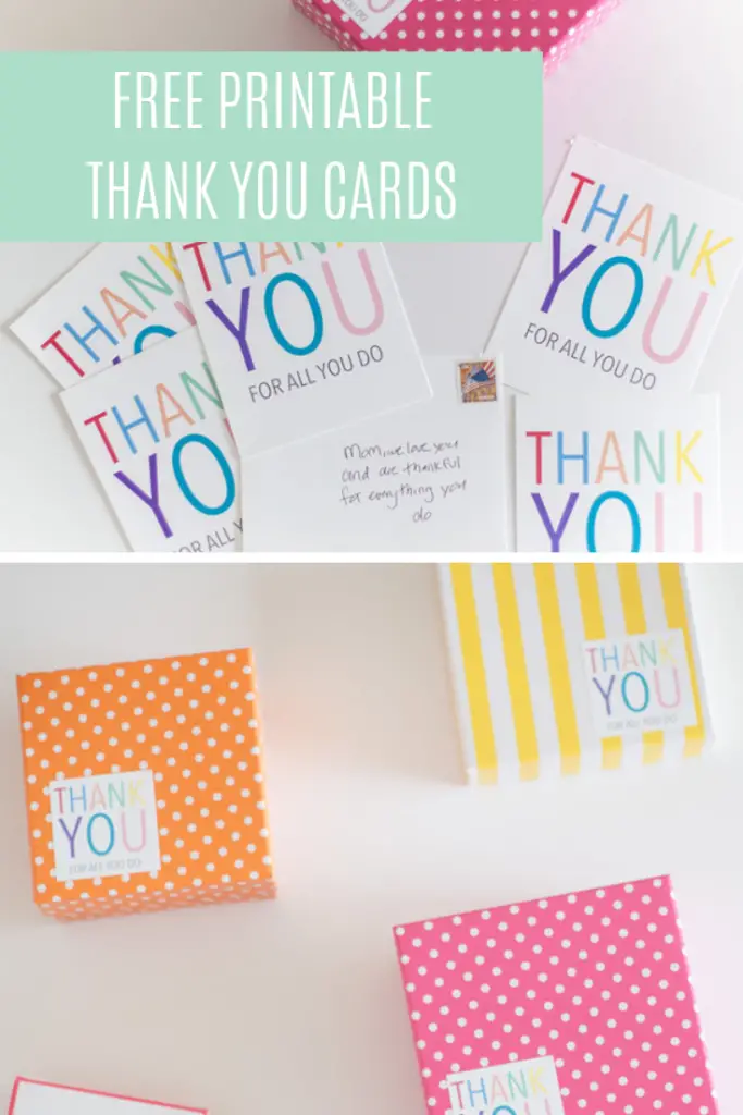 Free Printable Thank You Tags • A Subtle Revelry