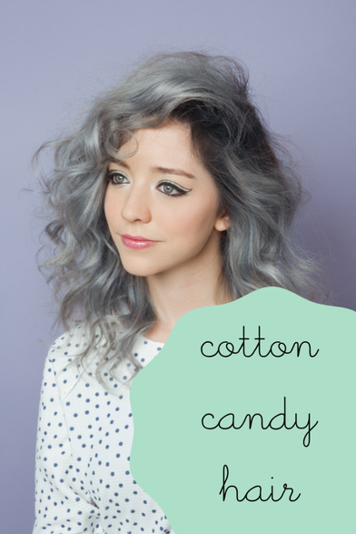 Cotton Candy Hair and Treats • A Subtle Revelry