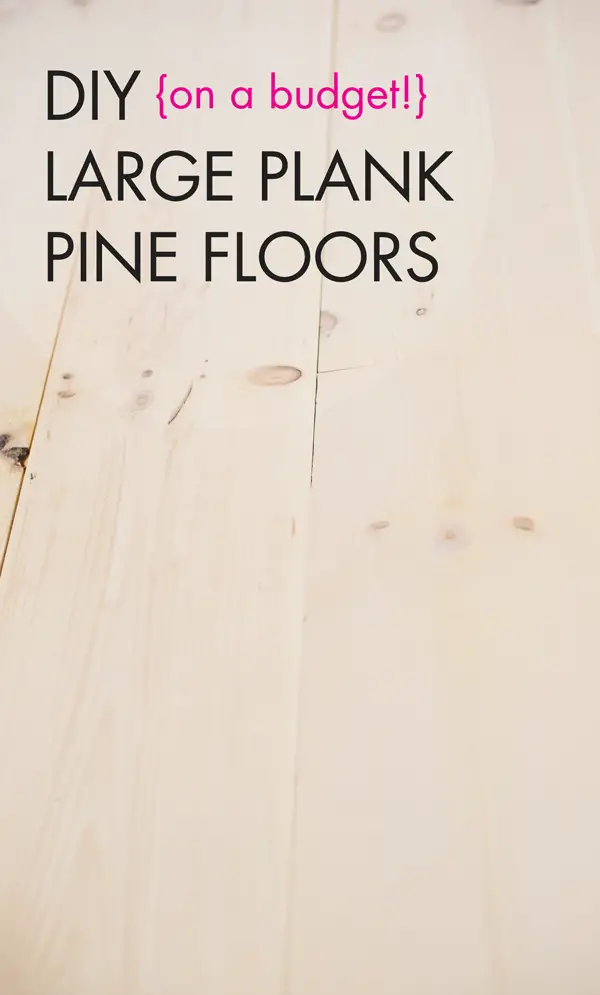 Diy White Washed Wide Plank Wood Floors A Subtle Revelry