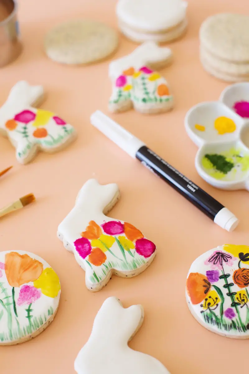 Lemon Poppy Seed Cookies Midnighting As Easter Bunny Cookies – A Subtle