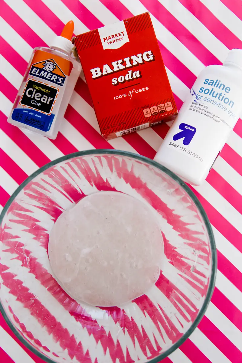 The Easiest Clear Slime Recipe With Glue A Subtle Revelry