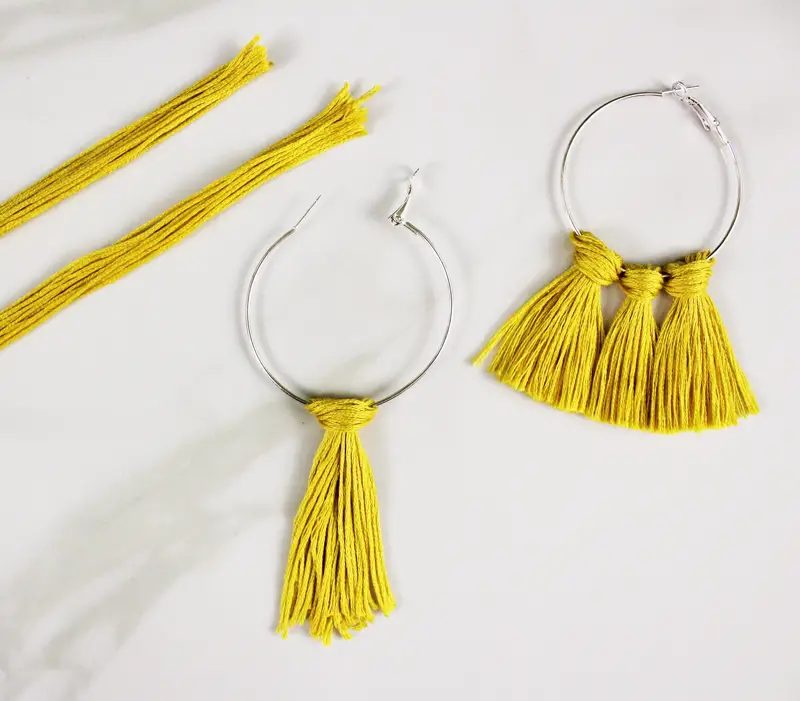 Diy tassel hot sale earrings materials