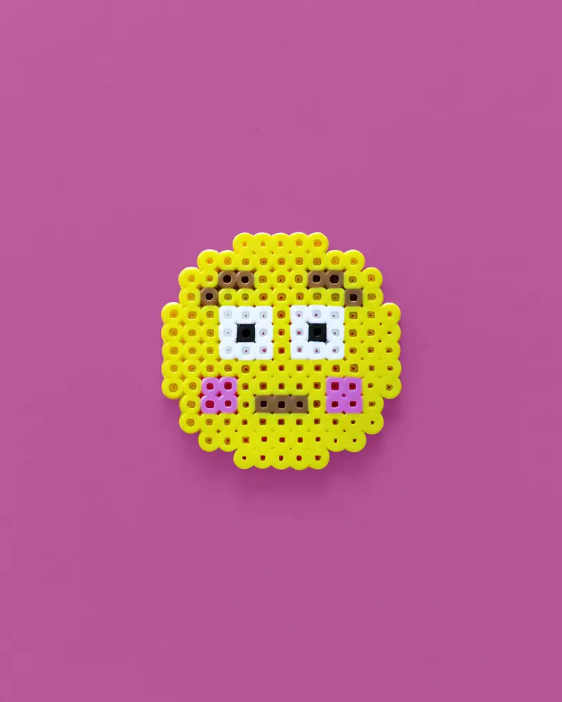 emoji perler bead pattern