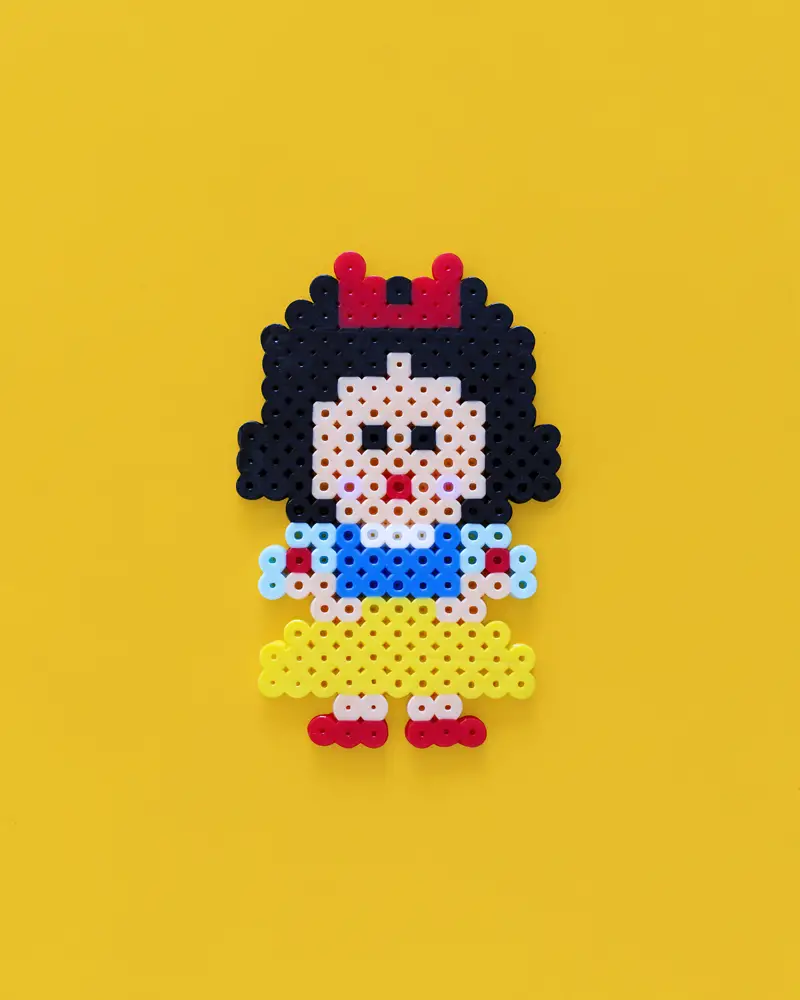 Snow White Disney Princess perler beads