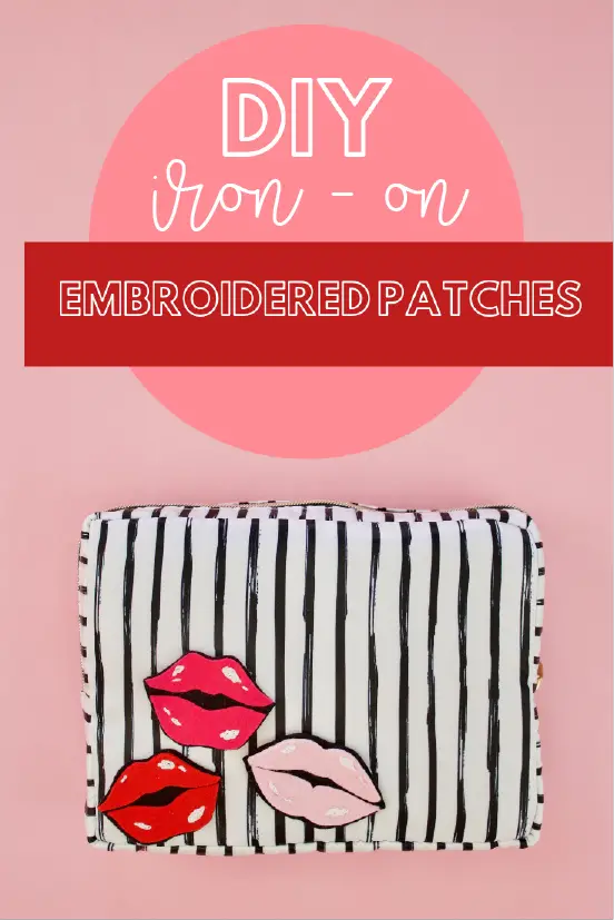 How to make iron on patches
