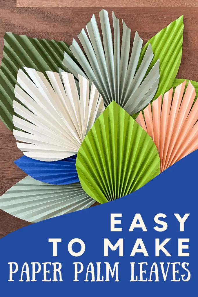 Easy To Make Paper Palm Leaves A Subtle Revelry