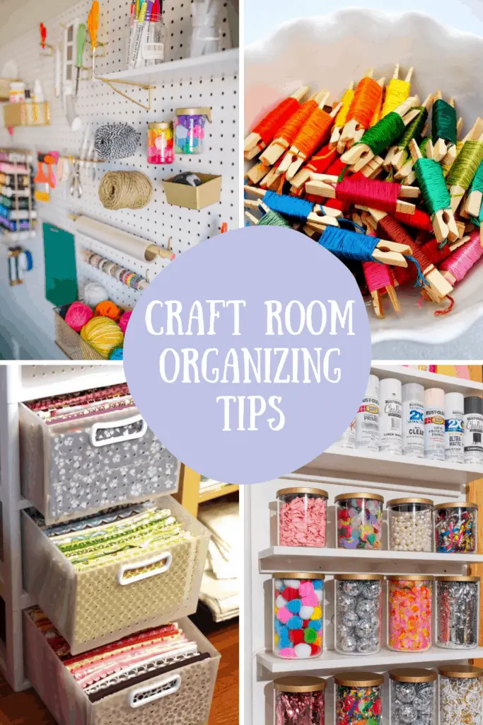 How to Organize Your Craft Room + Ideas • A Subtle Revelry