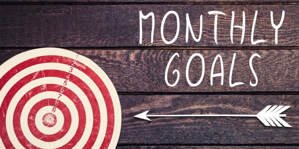 Monthly Goals For Personal Growth
