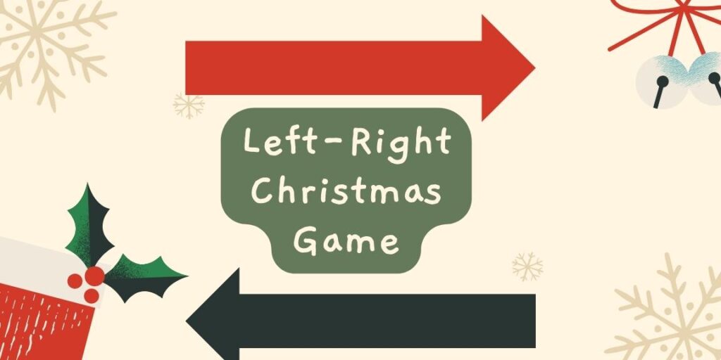 left-right Christmas game